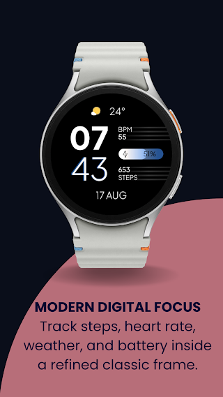 EXD207: Digital Watch Face screenshot 5