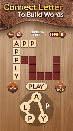 Game screenshot Woody Cross: Word Connect mod apk