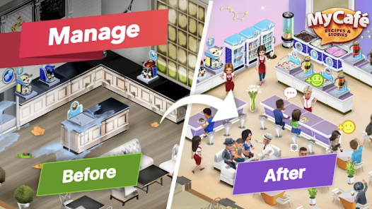 My Cafe MOD APK v2022.9.0.0 (Unlimited Money, MOD Menu, Vip 7) Gallery 5