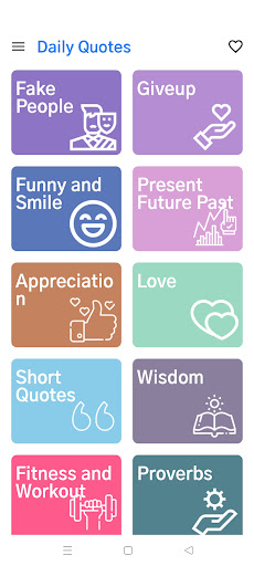 Daily Quotes And Satus Screen 3