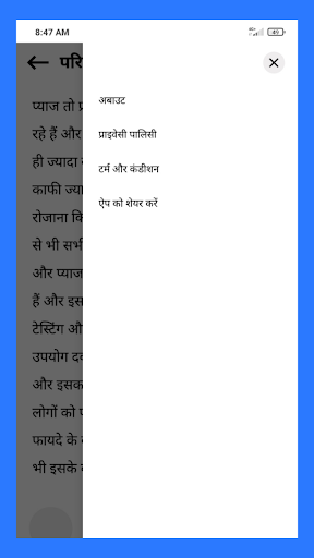 Pyaj Ke Fayde, Onion Benefits Screen 2