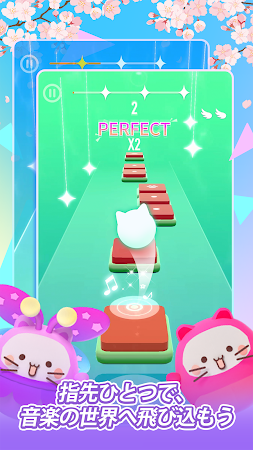 Game screenshot Dancing Cats: ネコのピアノタイル mod apk