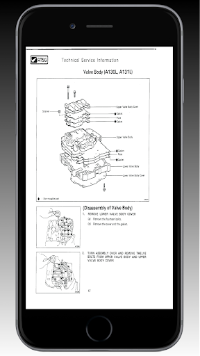 Transmission AT Toyota A130 Screen 3