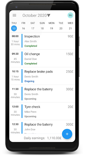 Android application Schedule Up!: Appointment app screenshort