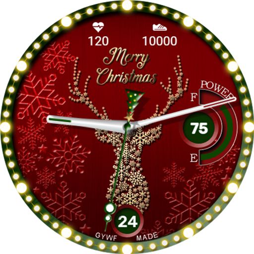GYA010:X-mas classic watchface logo