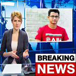 Cover Image of डाउनलोड Breaking News Photo Frames  APK
