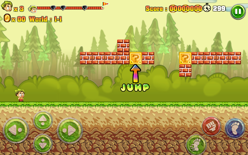 Super Mary bros - Jungle World Screen 3