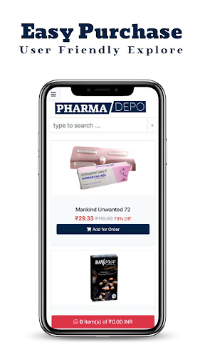 PharmaDepo Screen 2