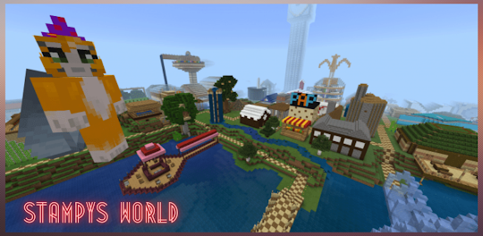 Mod Stampys World For MCPE