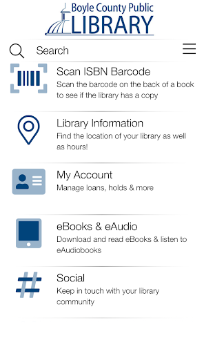 Android application Boyle County Public Library screenshort