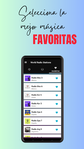 World Radio Stations! Screen 3
