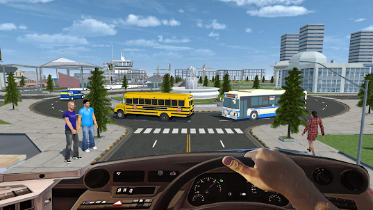 バス運転ゲーム 3Dバスゲーム