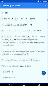 Chemistry form 3 Notes 1.0.2 APK + Mod (Free purchase) for Android