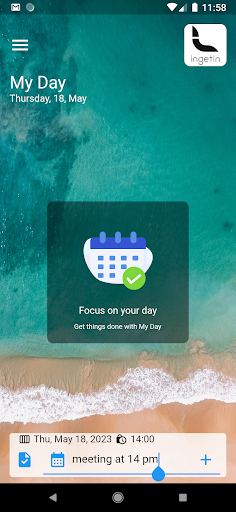 Ingetin - Task reminder app Screen 3