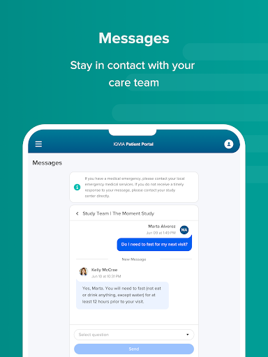 IQVIA Patient Portal screenshot 23