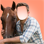 Cover Image of Download Horse With Man Photo Suit 3.1 APK