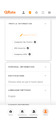 QRate Online Screen 2