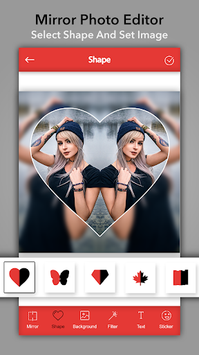 Android application Mirror Photo Editor : Photo Ef screenshort