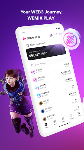 Screenshot of WEMIX PLAY