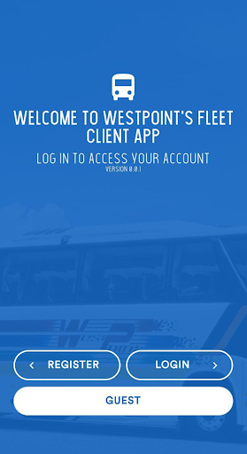 Android application Westpoint Fleet Client screenshort