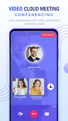 Video Cloud Meeting - Meeting Screen 3