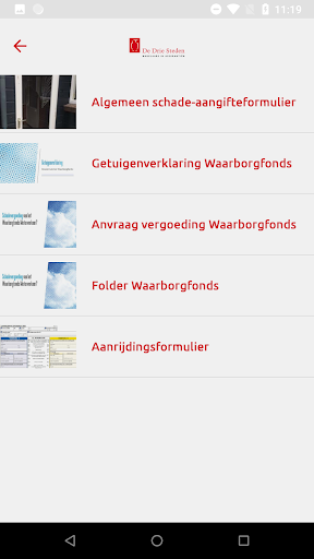 De Drie Steden Assurantiën Screen 2