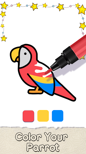 Christmas Coloring Book Page Screen 2