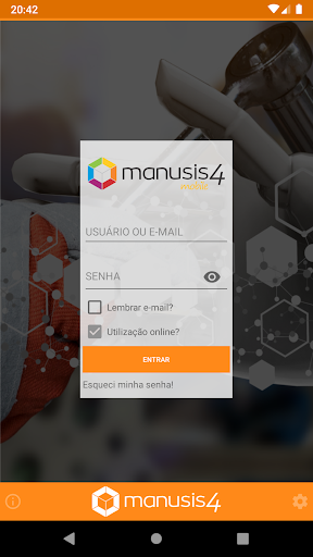 Android application Manusis Mobile screenshort