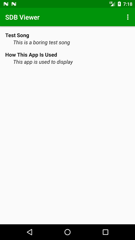 #1. SDB Viewer (Android) Ved: Mathis Dirksen-Thedens