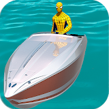 Superheroes Powerboat Racing Mania icon