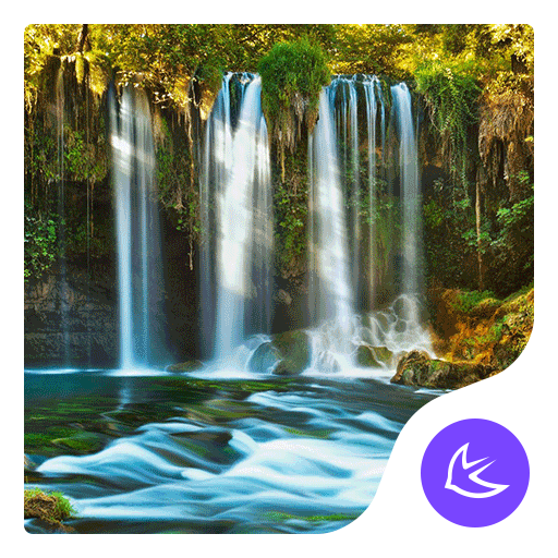 waterfall nature scene -APUS L 536.0 Icon