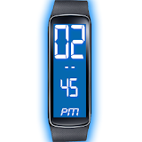 Gear Fit Blue LED Clock icon
