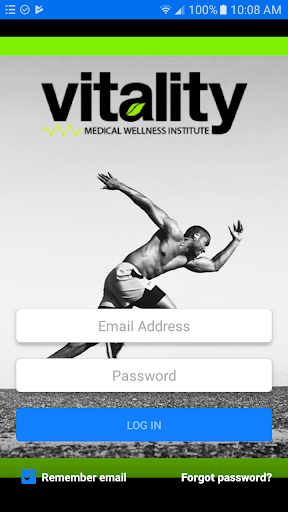 Android application Vitality.me screenshort