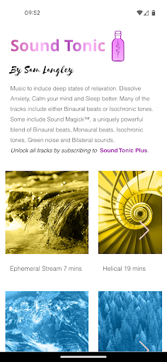 Sound Tonic - Therapy Music Screenshot