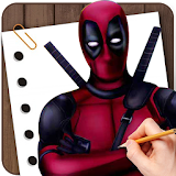 Drawing Deadpool Lessons Pro icon