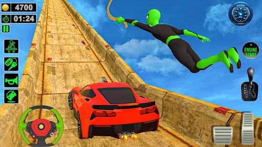 Spider Stunt Car Games 3D
