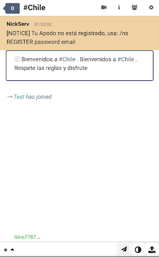 Chile Chat Screen 3