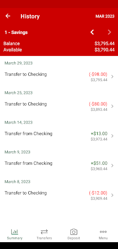 Green Mountain Credit Union Screen 3