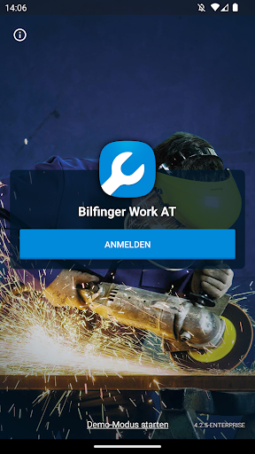 Android application Bilfinger Work AT screenshort