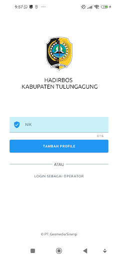 Presensi Hadirbos Screen 2