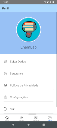 Android application Enem Lab: Estude para o Enem screenshort