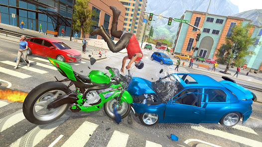 Moto Rider: 3D Bike Race Game 1.0 APK + Мод (Unlimited money) за Android