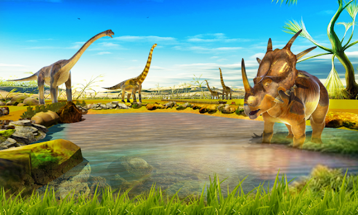 New Dinosaur Games: Survive and Hunt Dinosaurs 3.0 APK screenshots 1