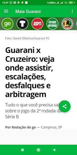 Mais Guarani Screen 2