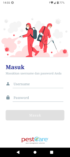 Android application ecoCare Pest Control screenshort