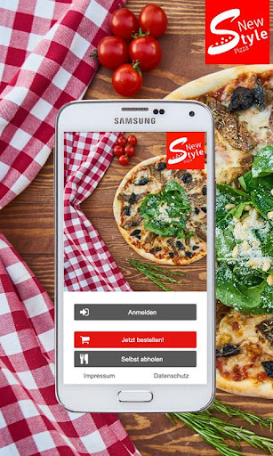 Android application NewStyle Pizza screenshort