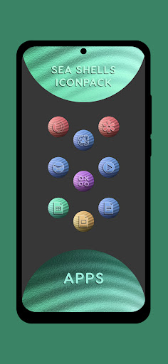 Screenshot of Sea Shells Icon Pack