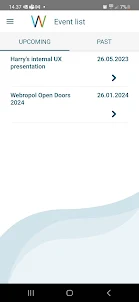 Webropol - Events QR Reader