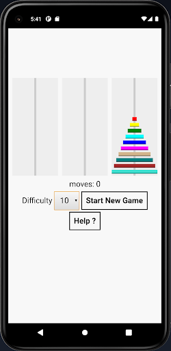 Tower of Hanoi Screen 2