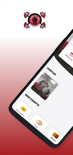 Android application Spartiate Gym screenshort